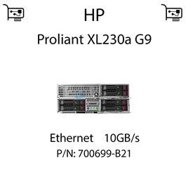 Karta sieciowa Ethernet 10GB/s dedykowana do serwera HP Proliant XL230a G9 (REF) - 700699-B21