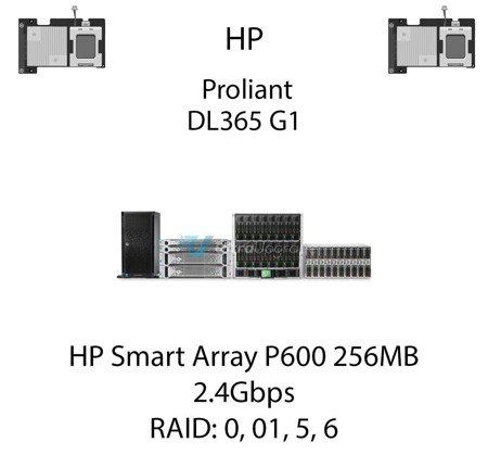 Kontroler RAID HP Smart Array P600 256MB, 2.4Gbps - 337972-B21
